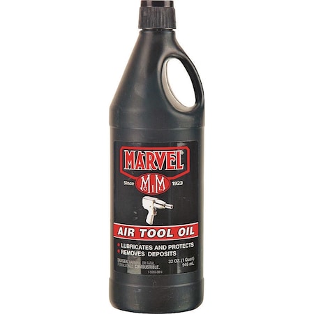 Marvel Air Tool Oil W/ Spout (1-Quart)